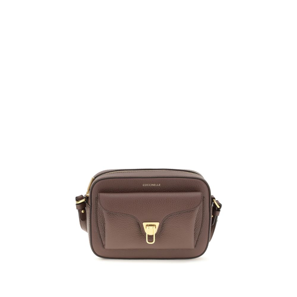 Coccinelle Brown Leather Shoulder Bag