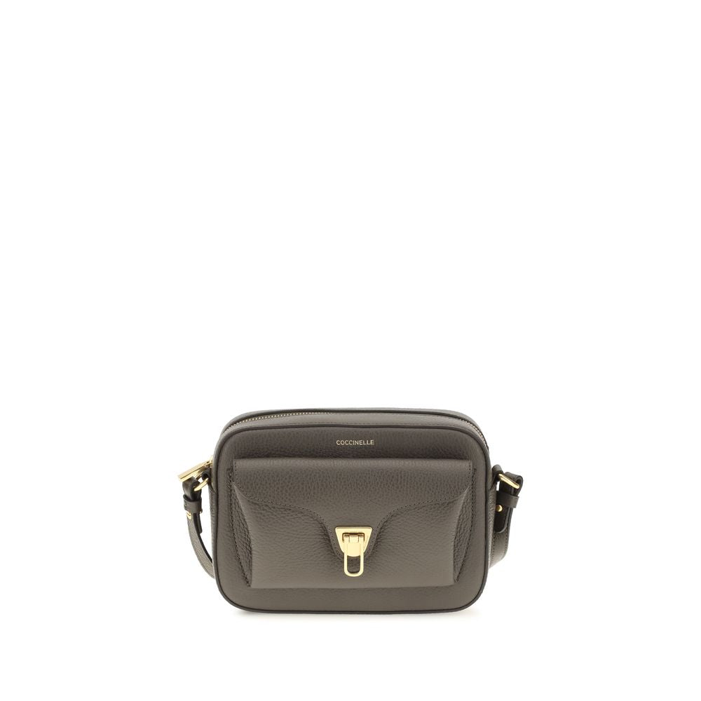 Coccinelle Brown Leather Shoulder Bag
