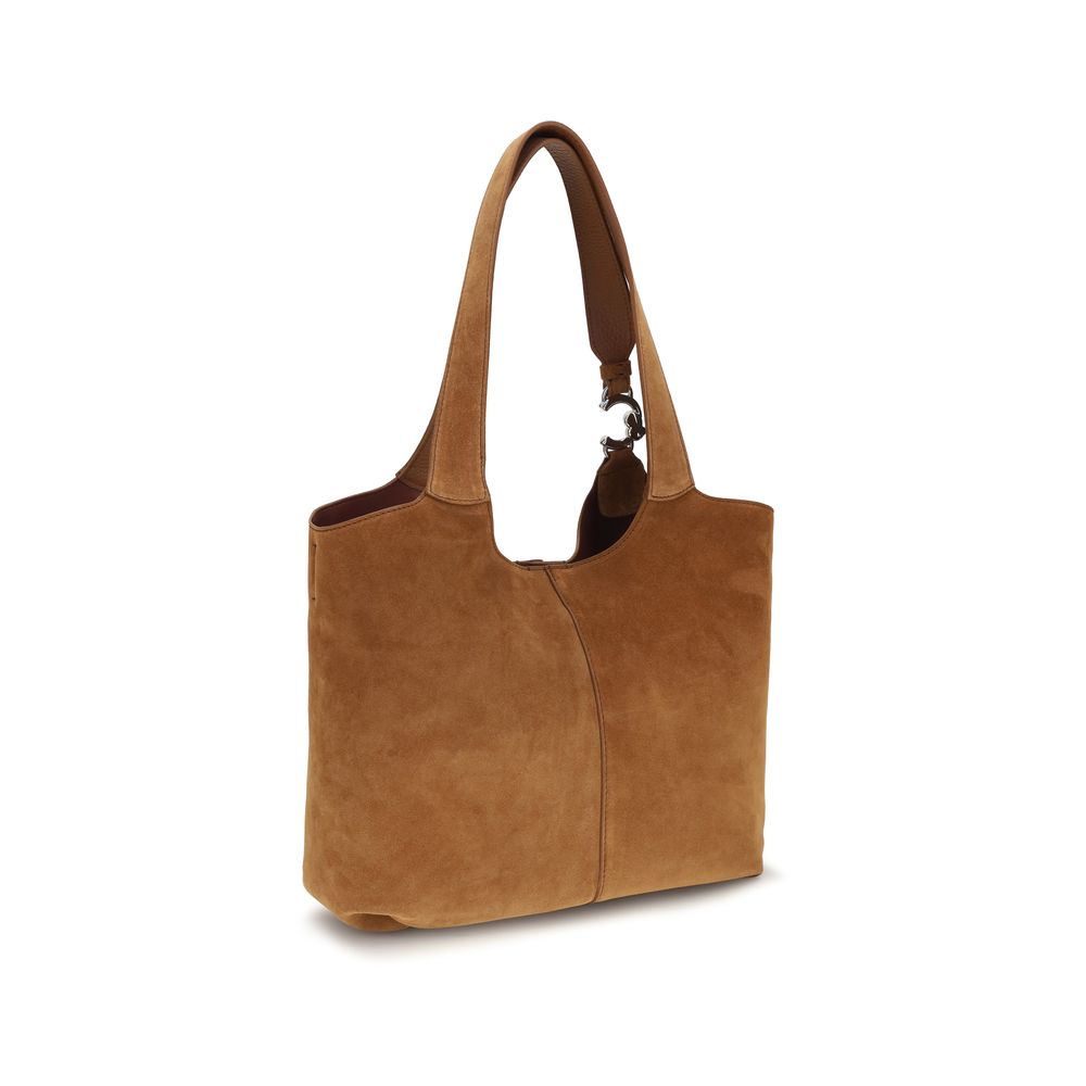 Coccinelle Brown Leather Shoulder Bag