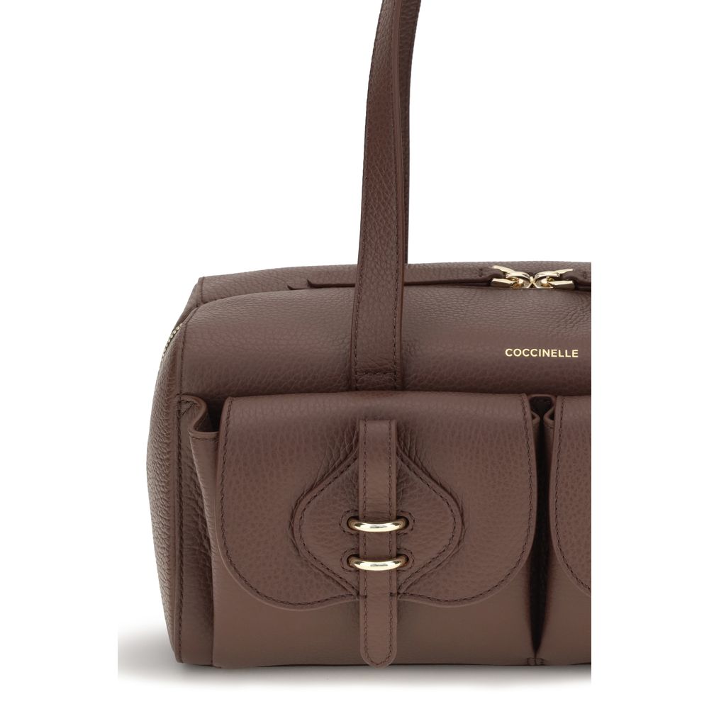 Coccinelle Brown Leather Shoulder Bag