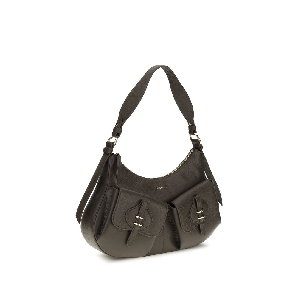 Coccinelle Brown Leather Shoulder Bag