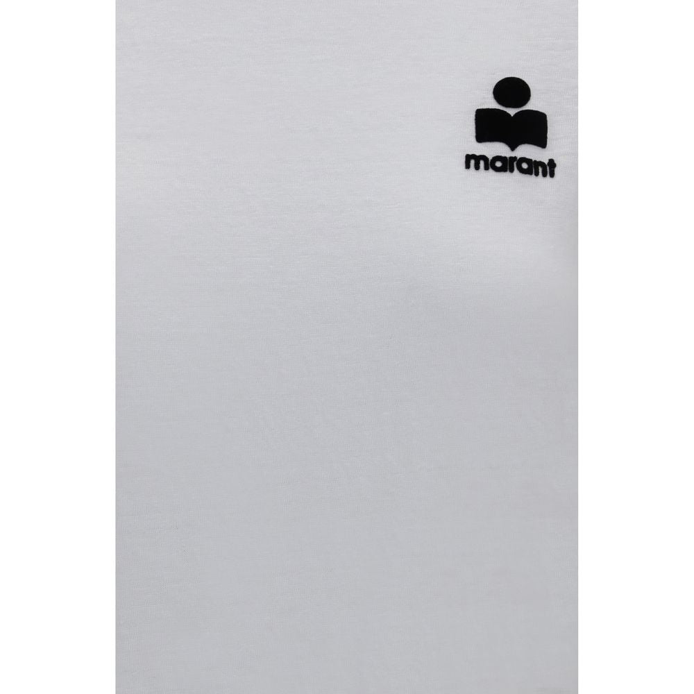 Isabel Marant Étoile White Linen T-Shirt