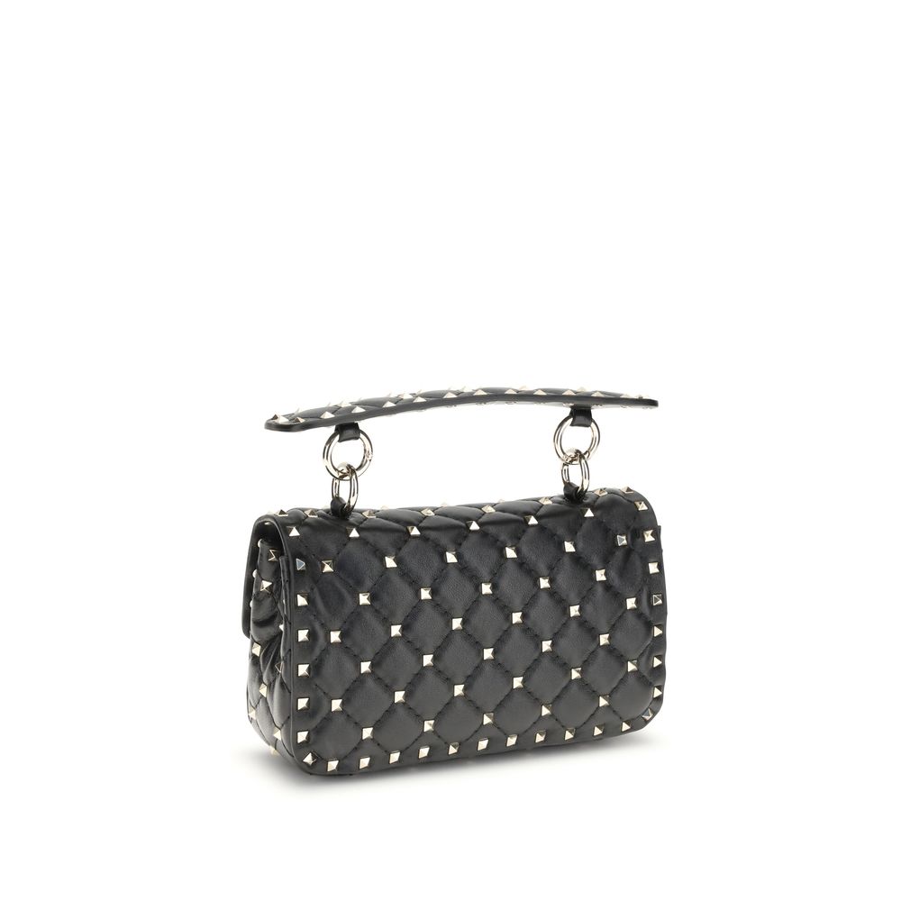 Valentino Garavani Black Leather Handbag