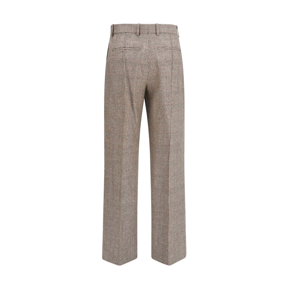Burberry Beige Wool Dress Pants