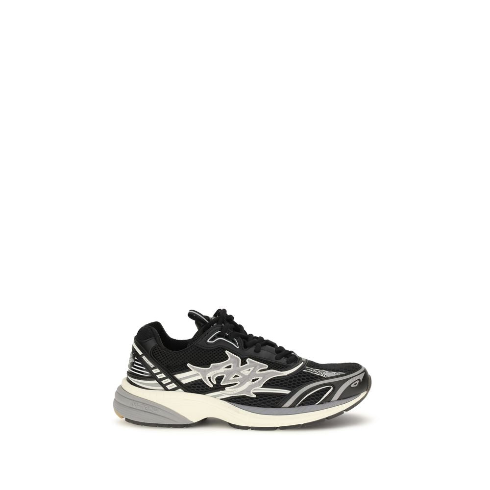 Amiri Black Leather Athletic Sneakers
