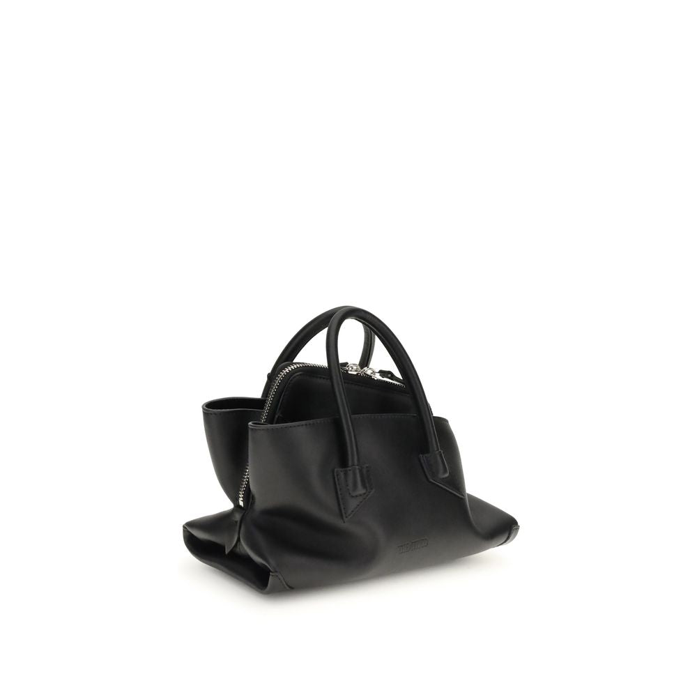 The Attico Black Leather Handbag