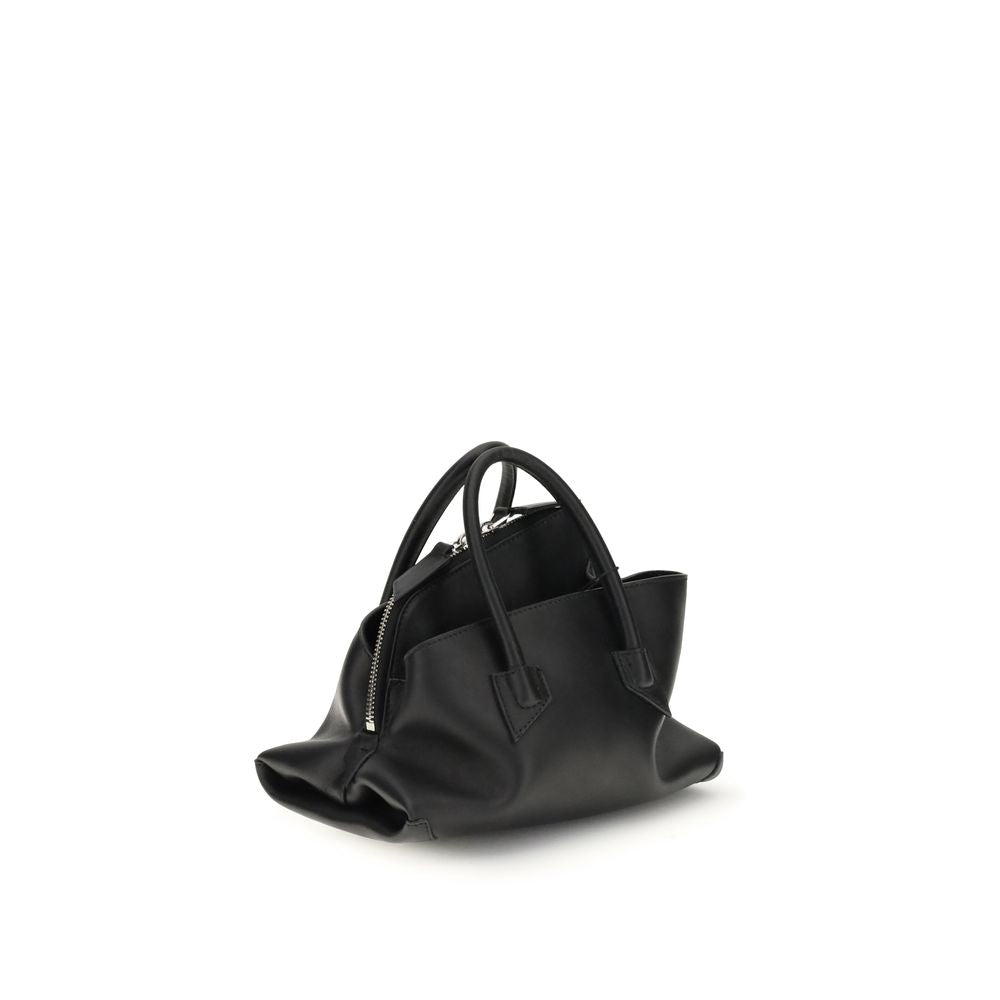 The Attico Black Leather Handbag
