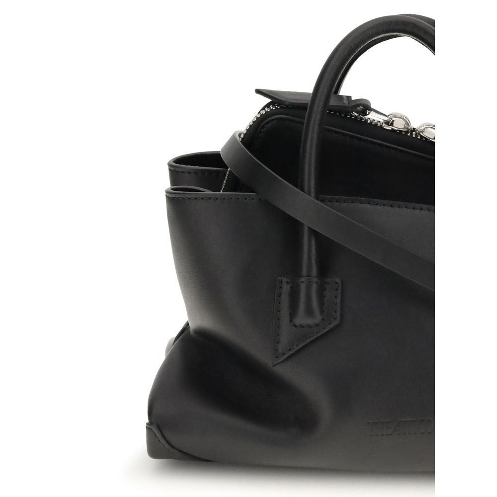 The Attico Black Leather Handbag