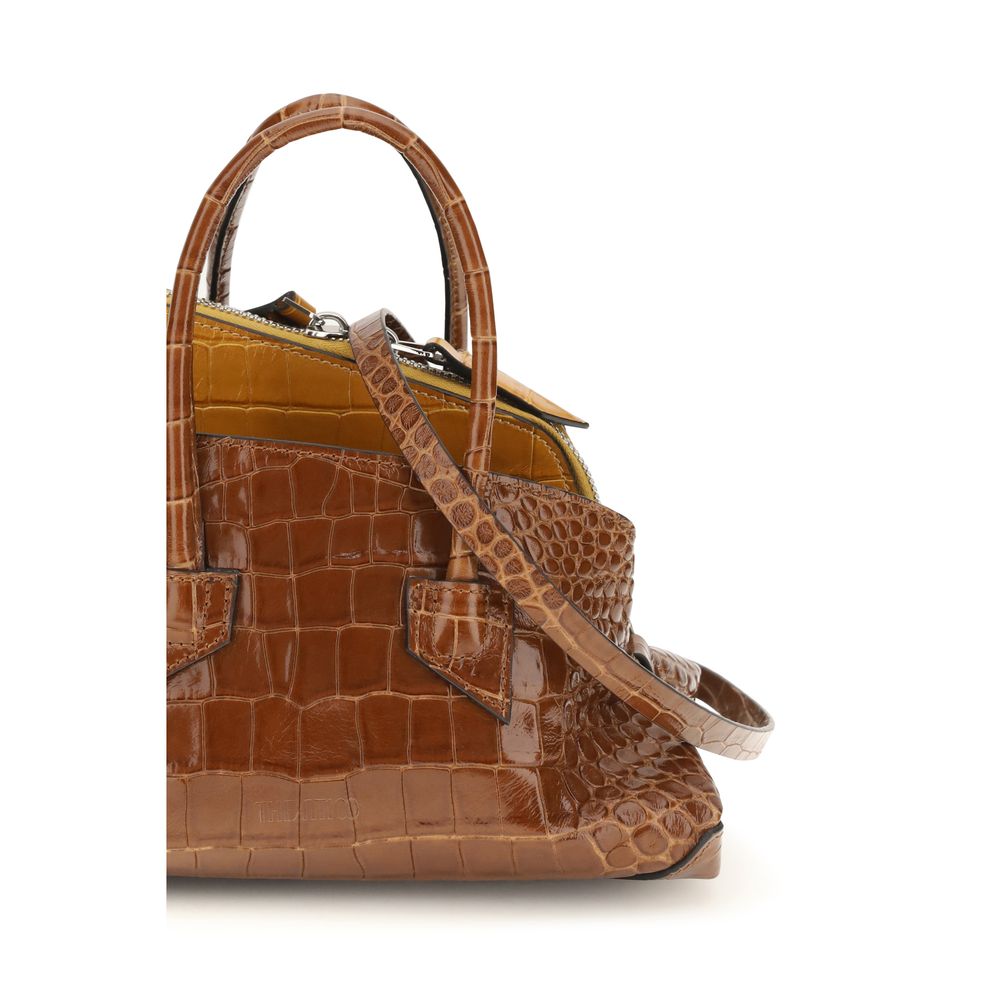 The Attico Brown Leather Handbag