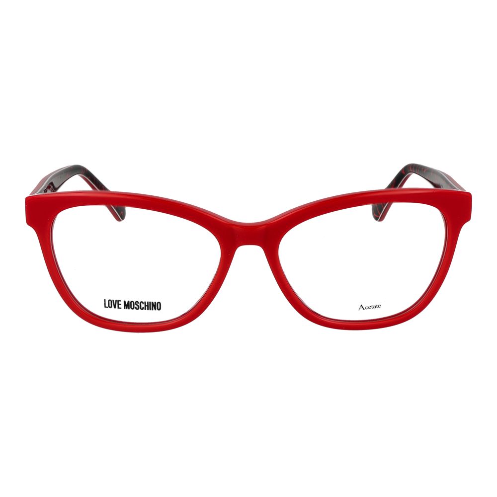 Love Moschino Red Acetate Glasses (Frames)