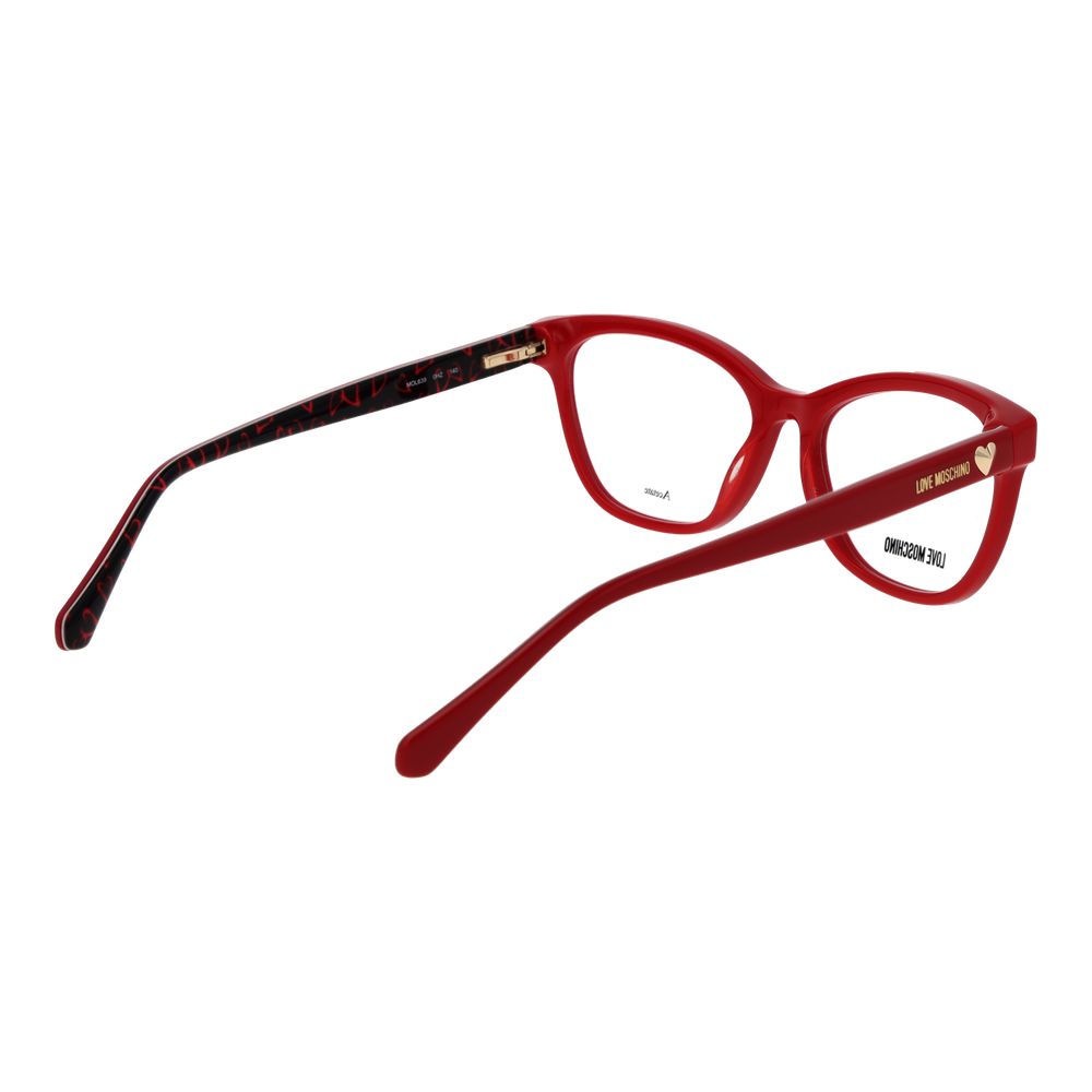 Love Moschino Red Acetate Glasses (Frames)