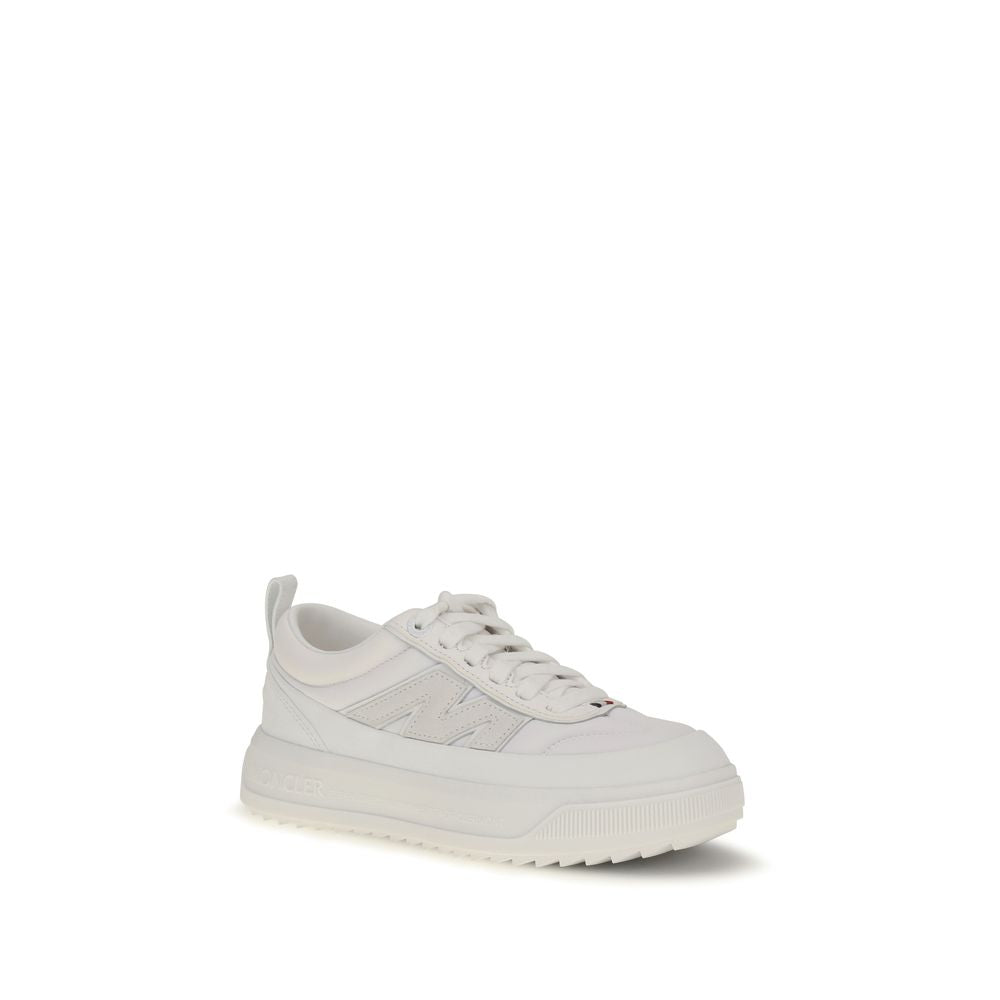 Moncler White Athletic Sneakers