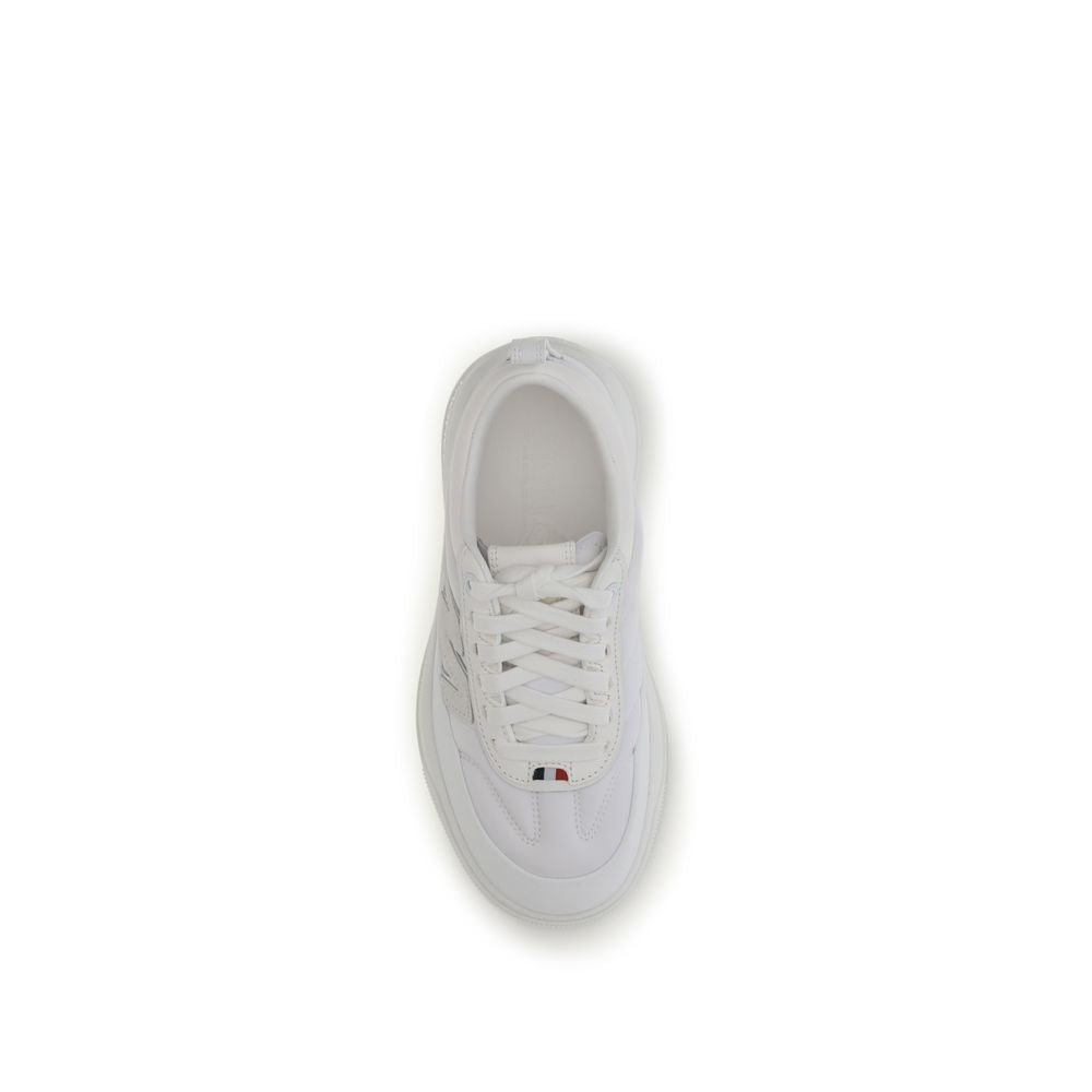 Moncler White Athletic Sneakers