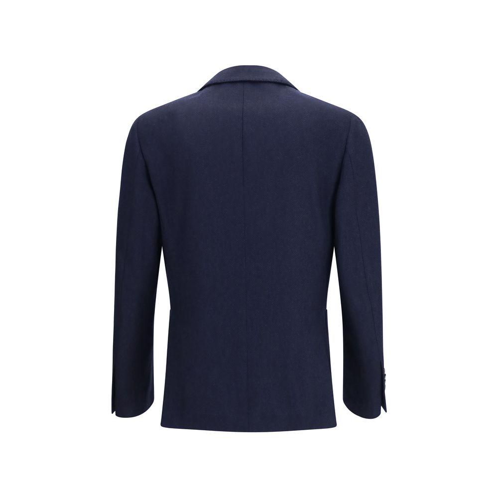 Lardini Blue Wool Jacket