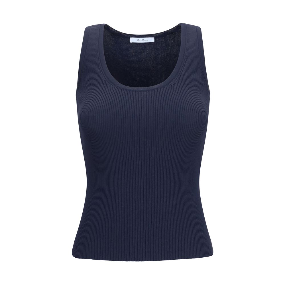 New Max Mara Blue Tank Tops