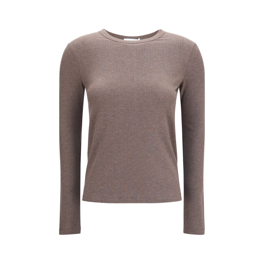 New Max Mara Brown Lyocell Sweatshirt