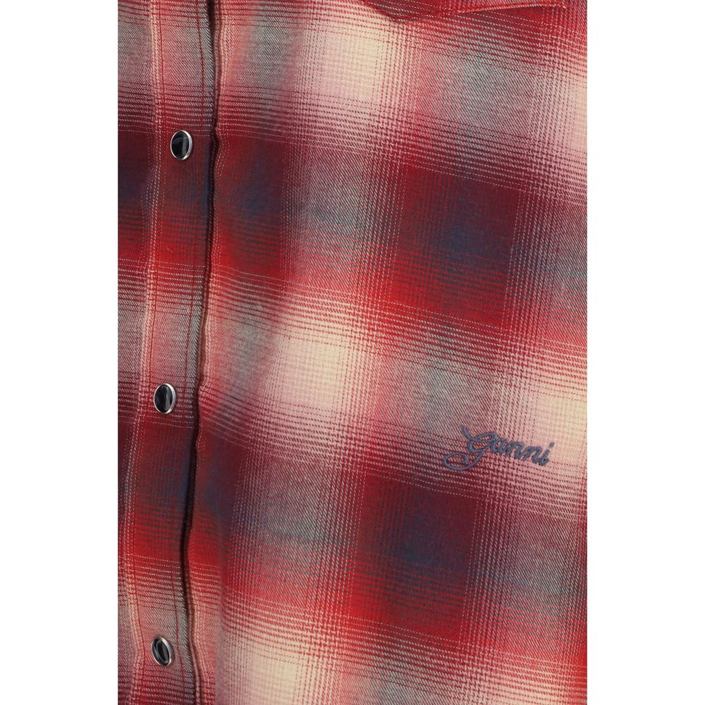 Ganni Cotton Pattern Shirt