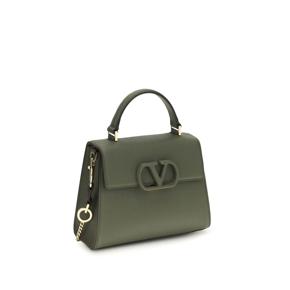 Valentino Garavani Bicolor Leather Clutch Bag