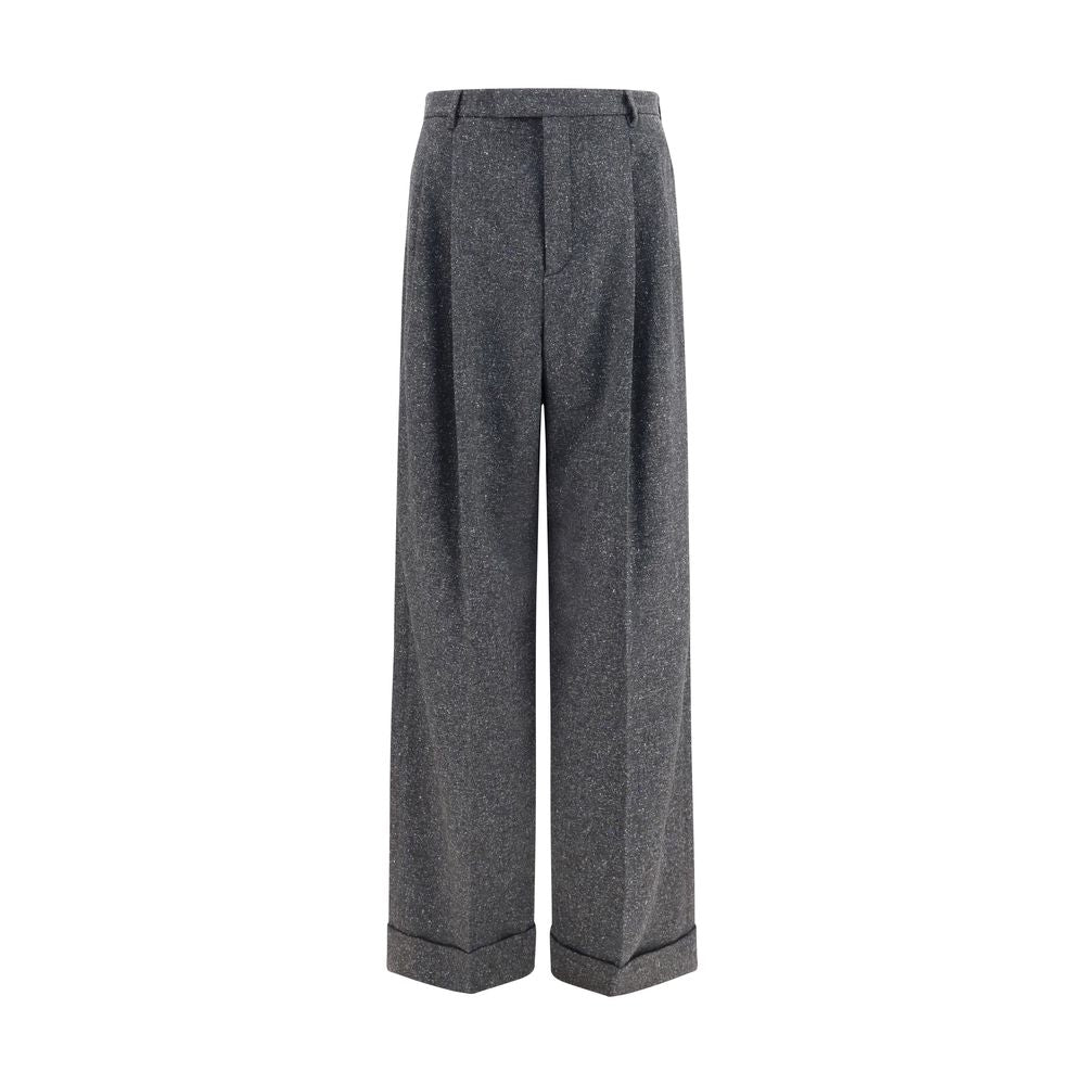 Valentino Garavani Gray Wool Pants