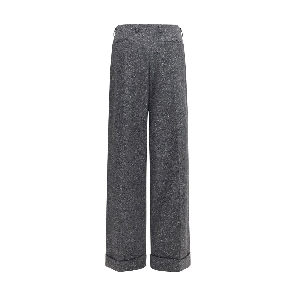 Valentino Garavani Gray Wool Pants