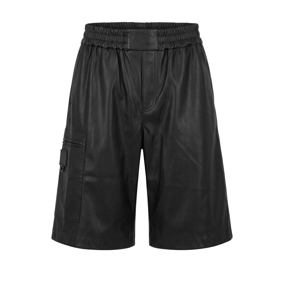 Trussardi Jeans Black Men Shorts