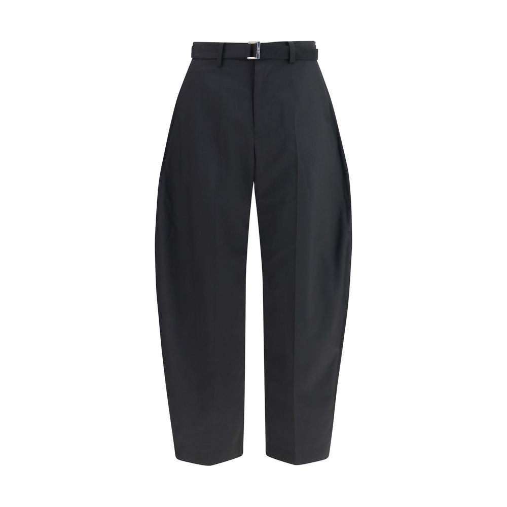 Sacai Black Casual Pants