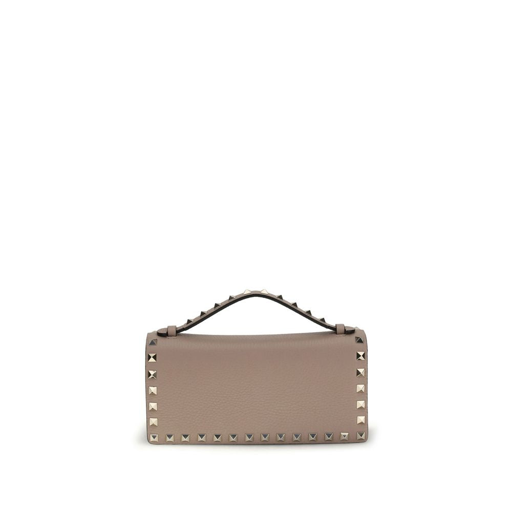 Valentino Garavani Beige Leather Wallet