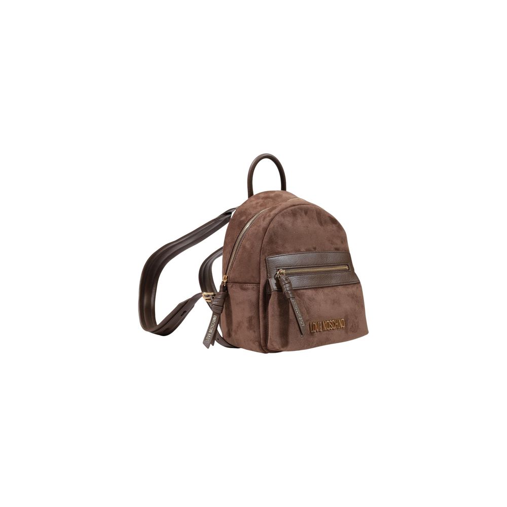 Love Moschino Brown Backpack