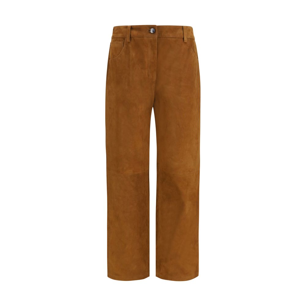 Magda Butrym Brown skin Pants