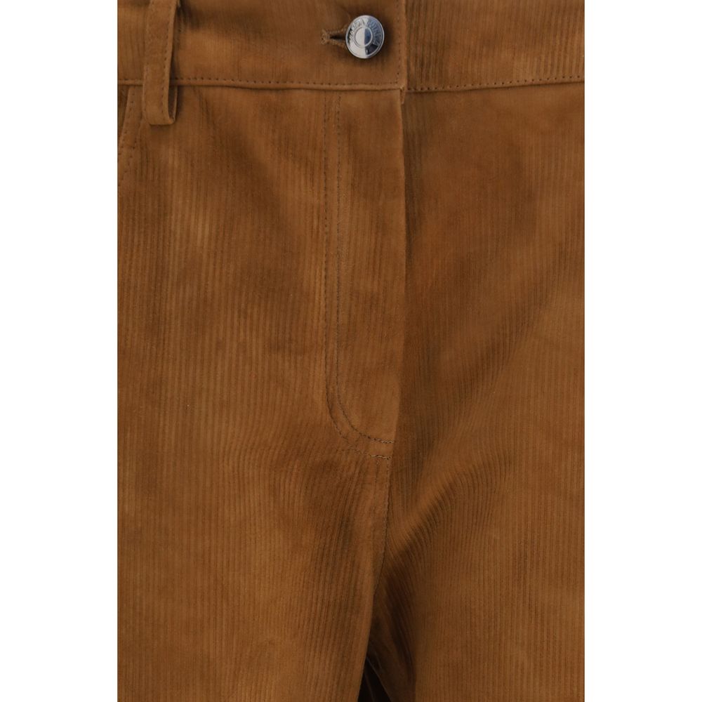 Magda Butrym Brown skin Pants