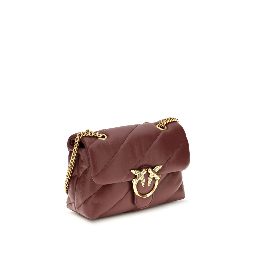 PINKO Bordeaux Aries Shoulder Bag