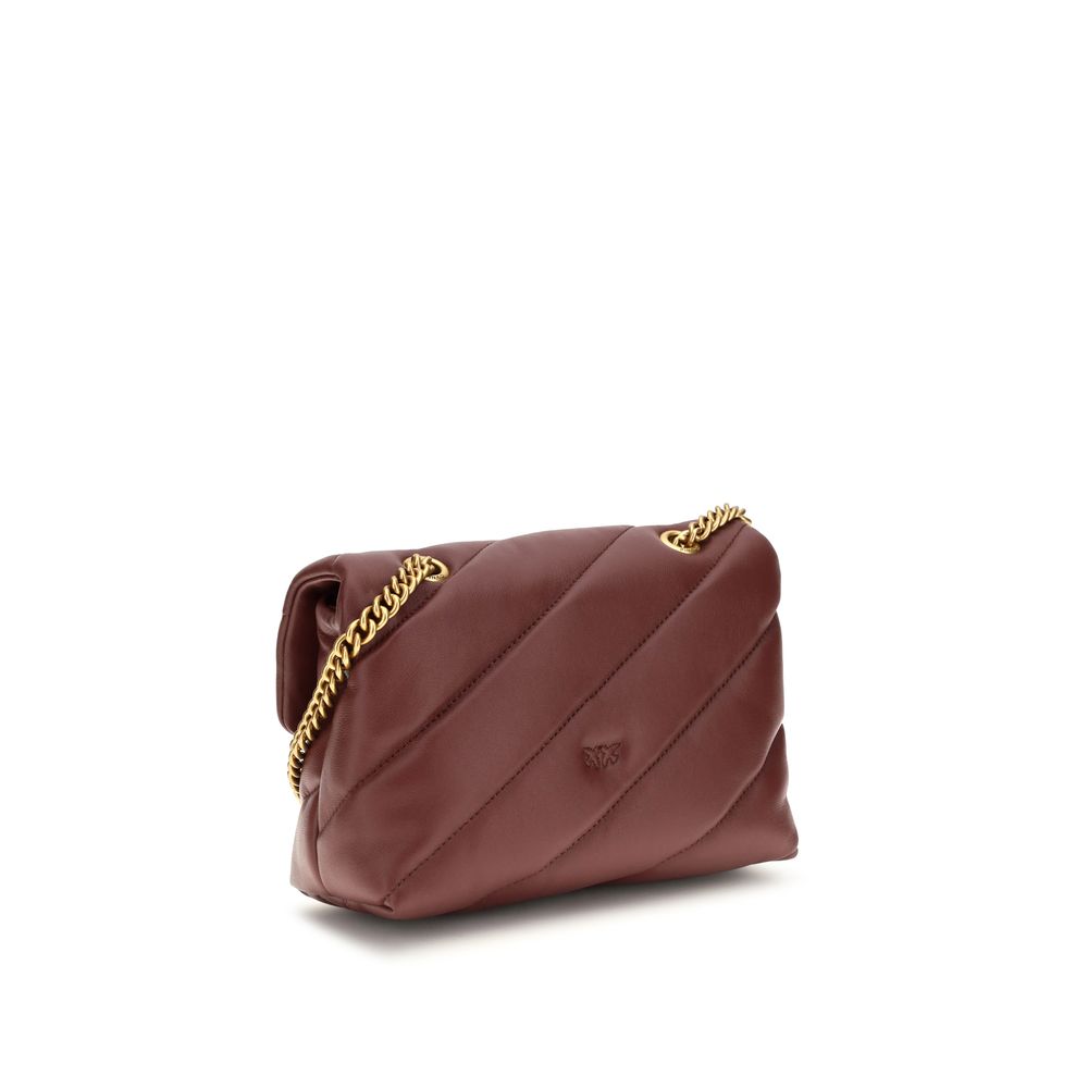 PINKO Bordeaux Aries Shoulder Bag