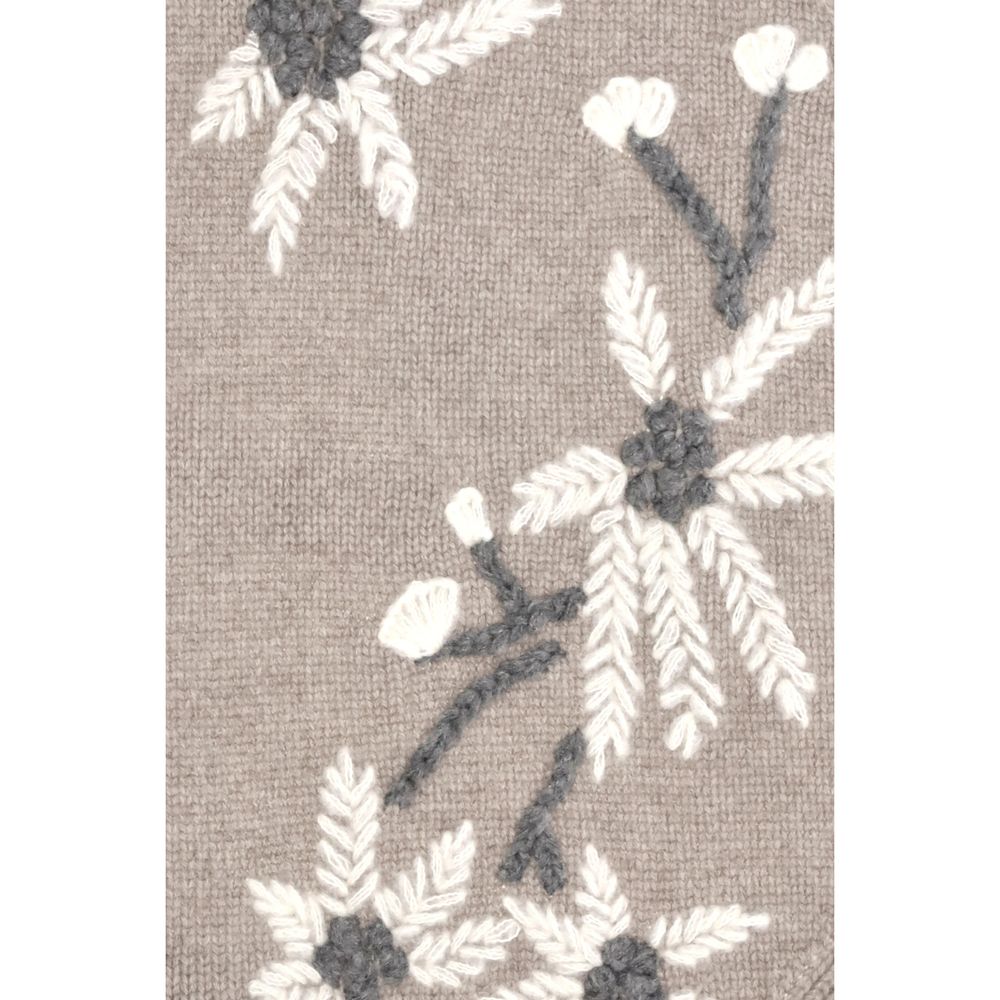 P.A.R.O.S.H. Beige Wool Scarf