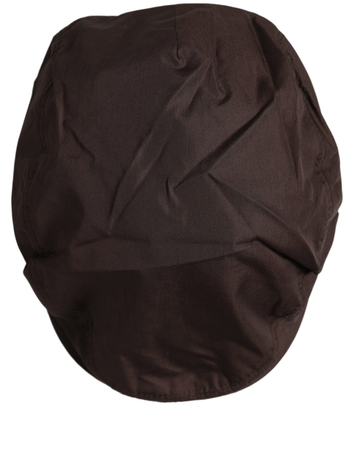 New Dolce & Gabbana Men Brown Cotton Newsboy Capello Cabbie Hat