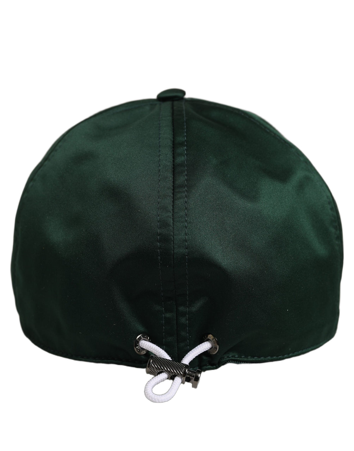 New Dolce & Gabbana Men Deep Green Cotton Baseball Cap 6 Panels Hat