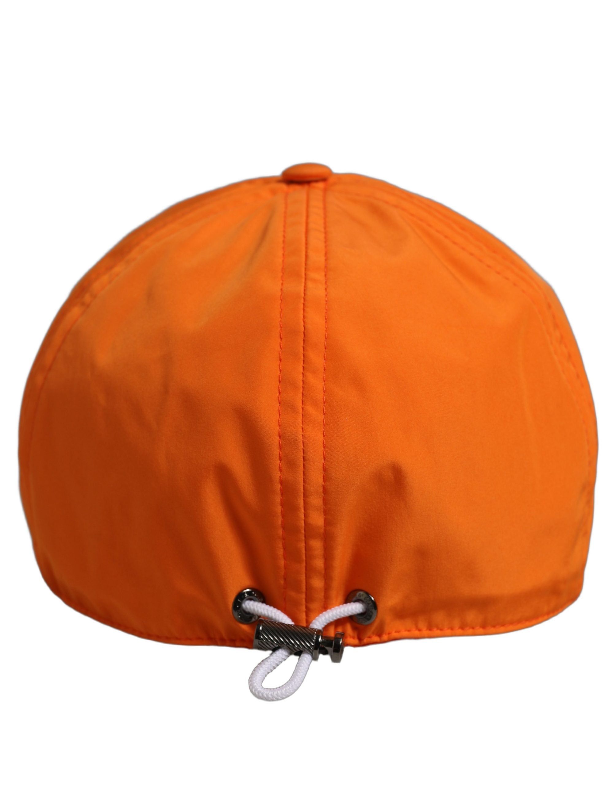 Dolce & Gabbana Men Orange Baseball Cap 6 Panels Hat