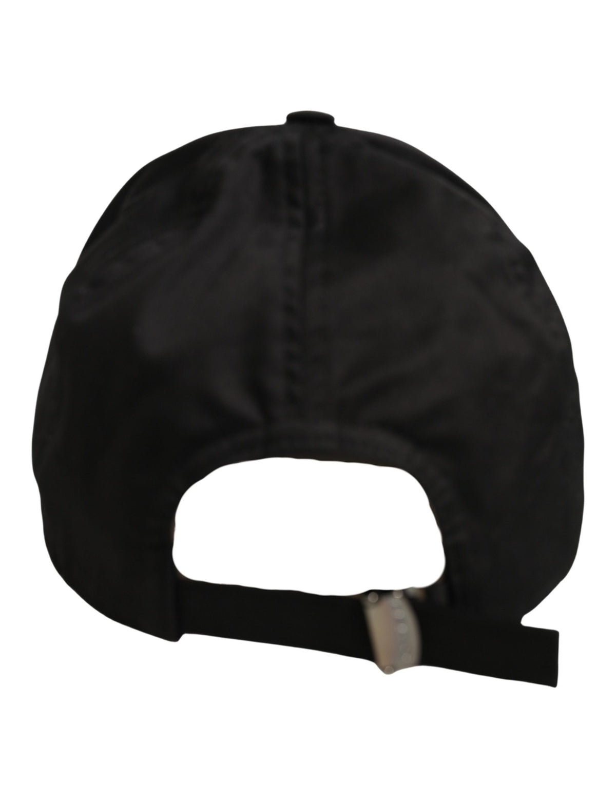 New Dolce & Gabbana Men Black Cotton Baseball Cap 6 Panels Hat