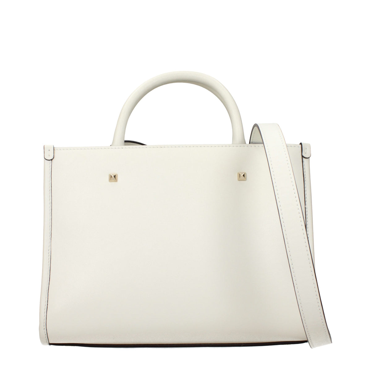 New Jimmy Choo White Leather Handbag