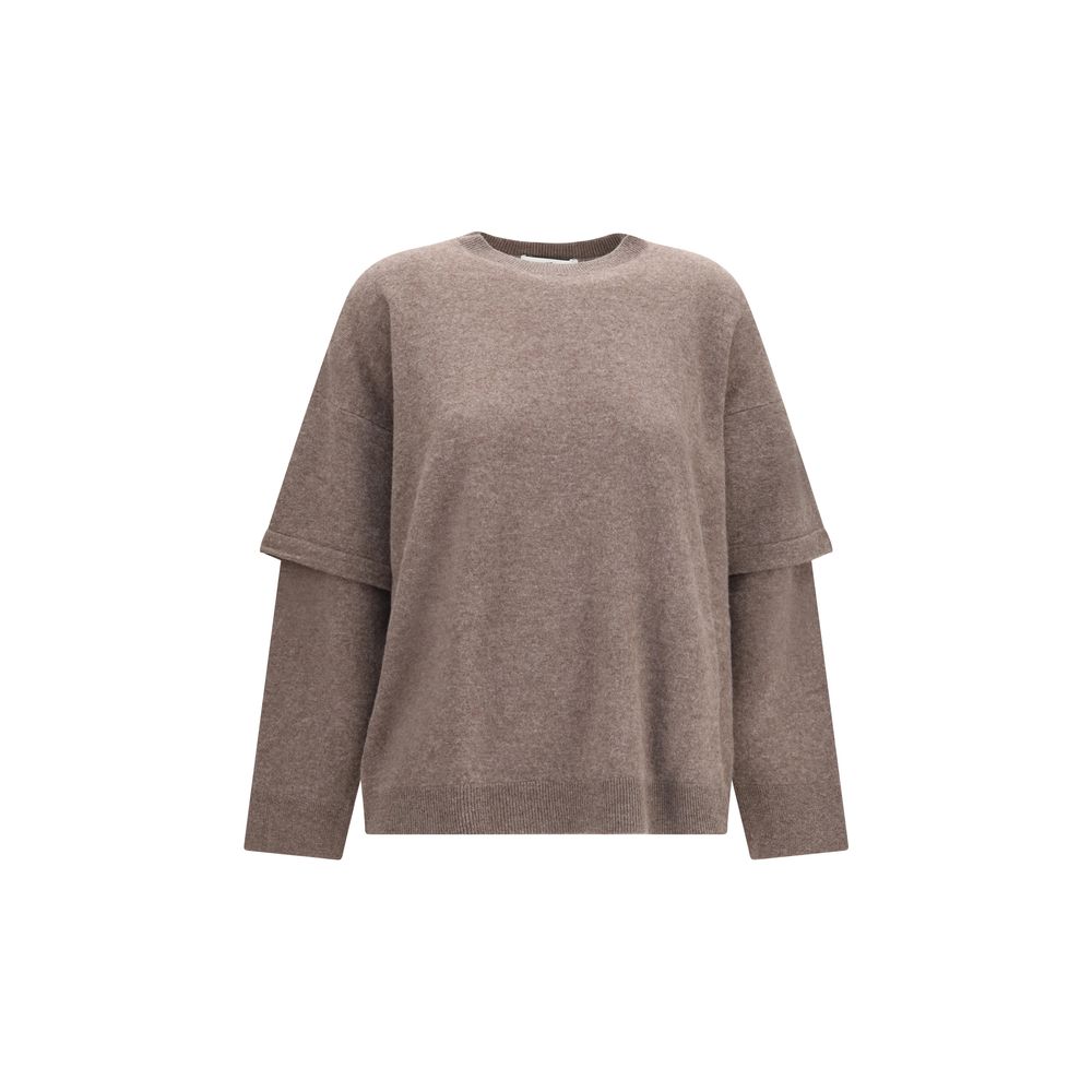 Darkpark Brown Wool Sweatshirt