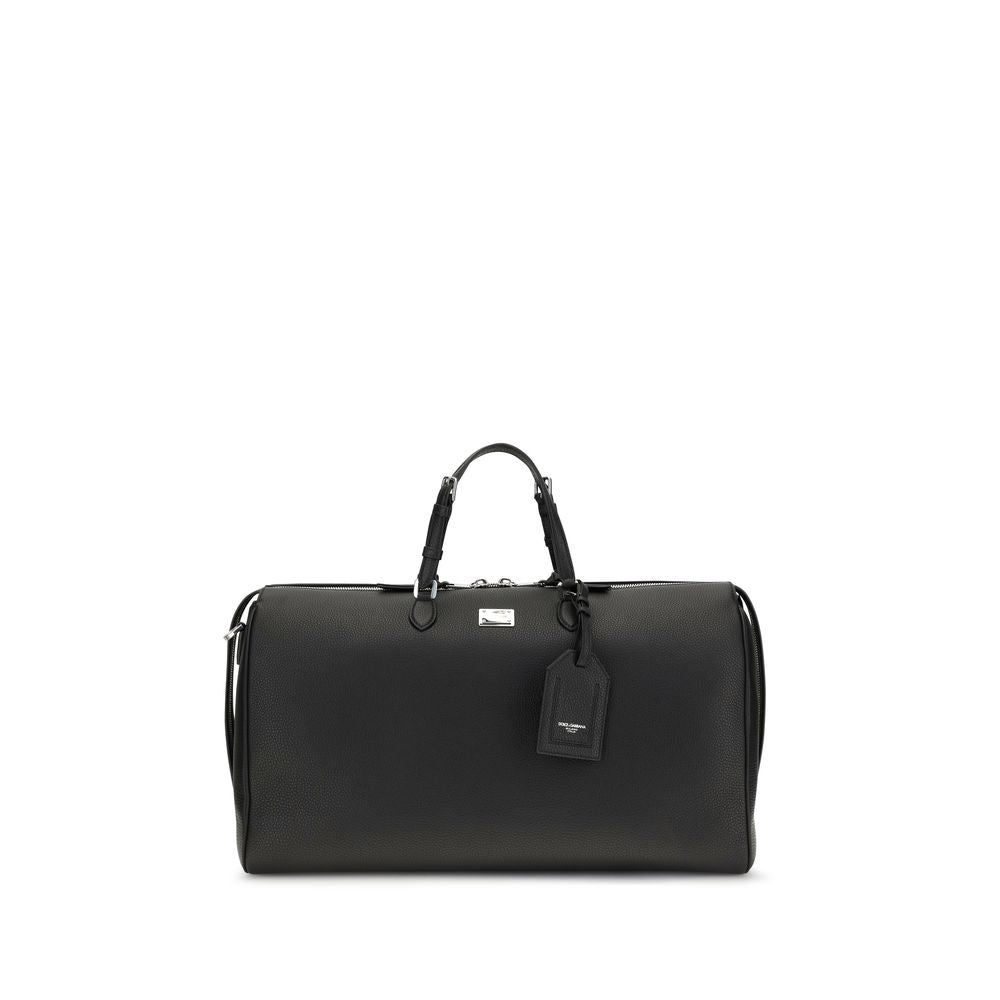 Dolce & Gabbana Black Leather Briefcase