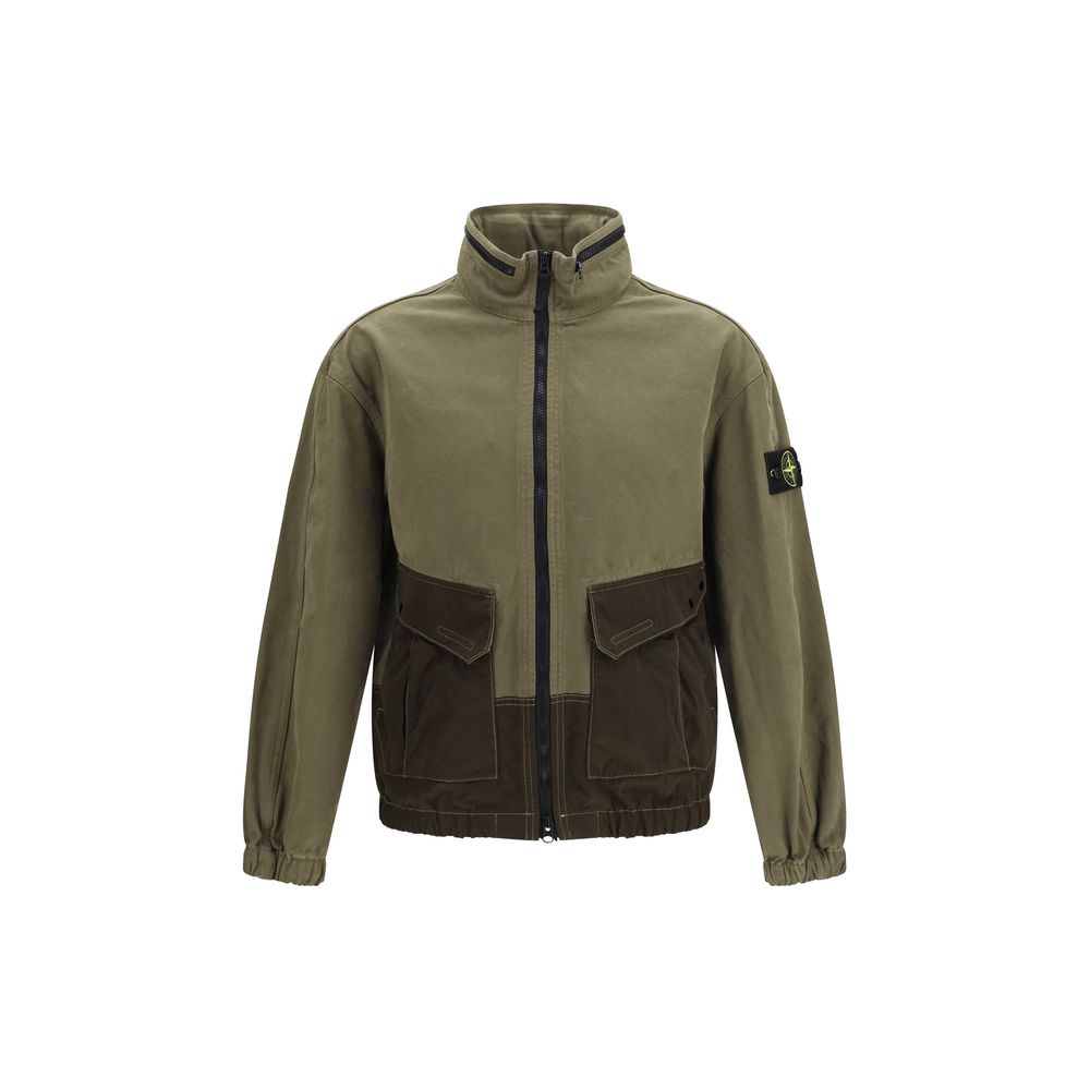Stone Island Cotton Full-Length Jacket