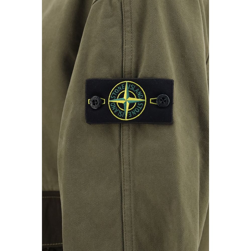 Stone Island Cotton Full-Length Jacket