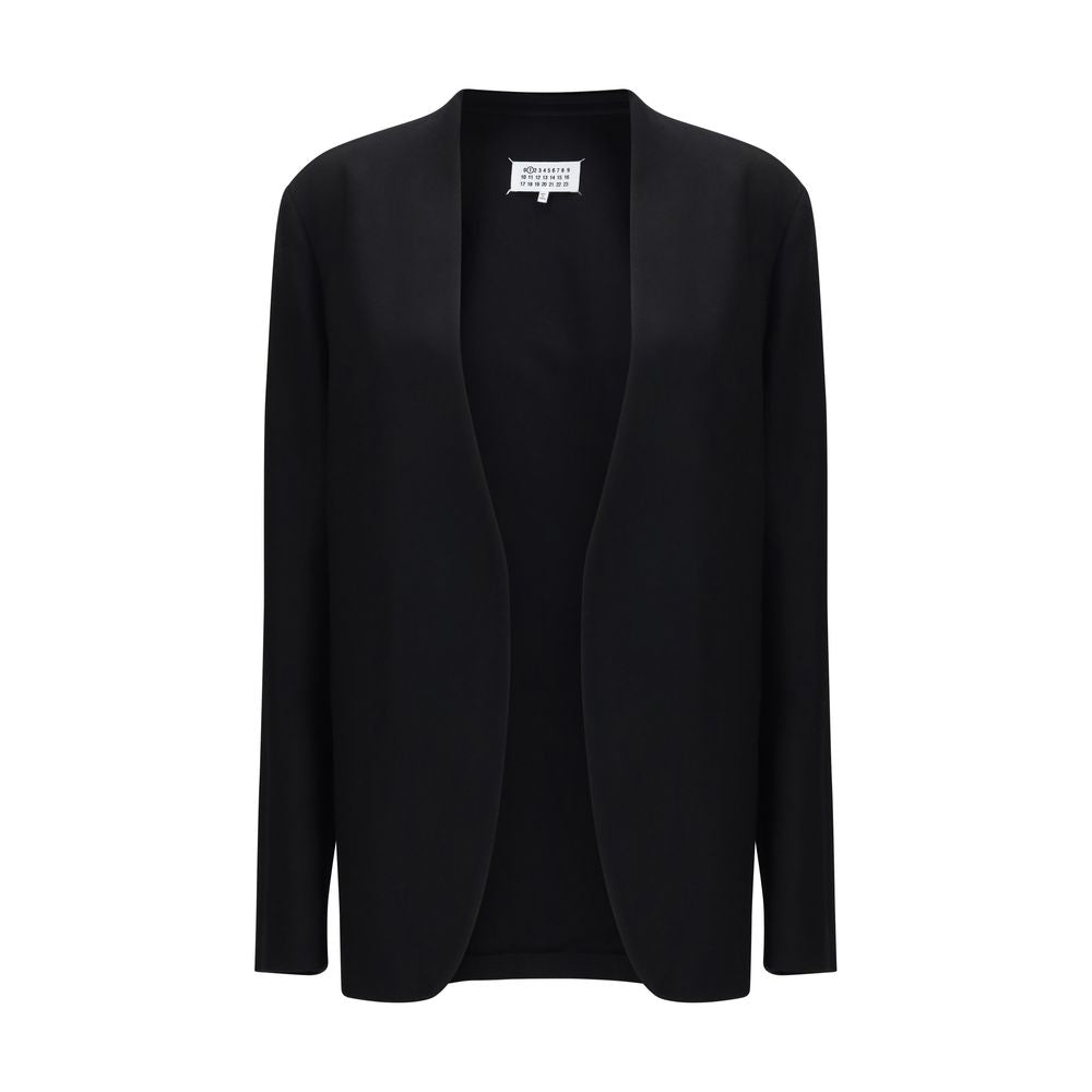 Maison Margiela Black Wool Shell Jacket