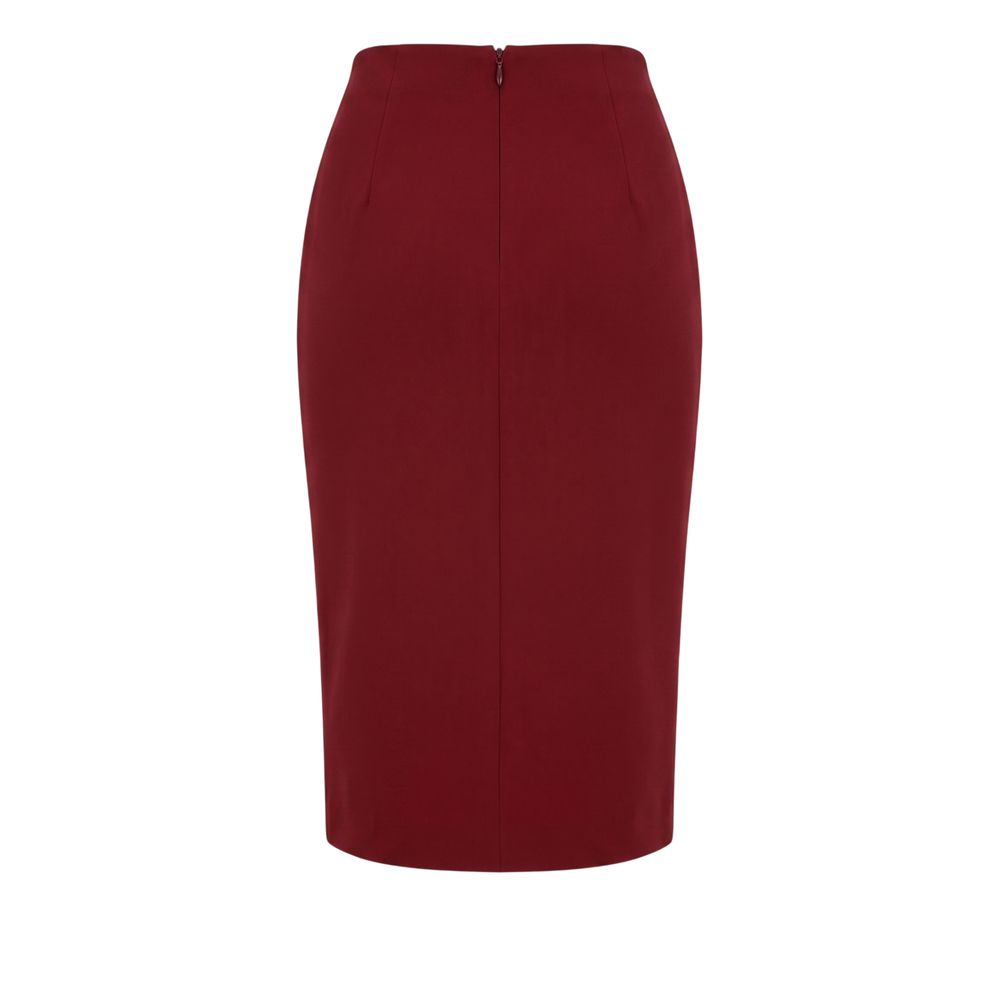 Trussardi Jeans Red Women Skirt