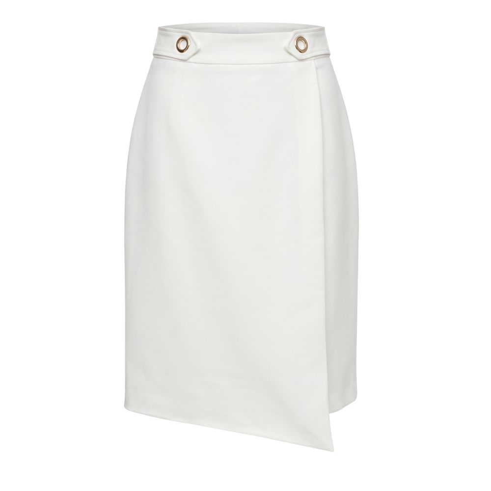 Trussardi Jeans White Women Skirt
