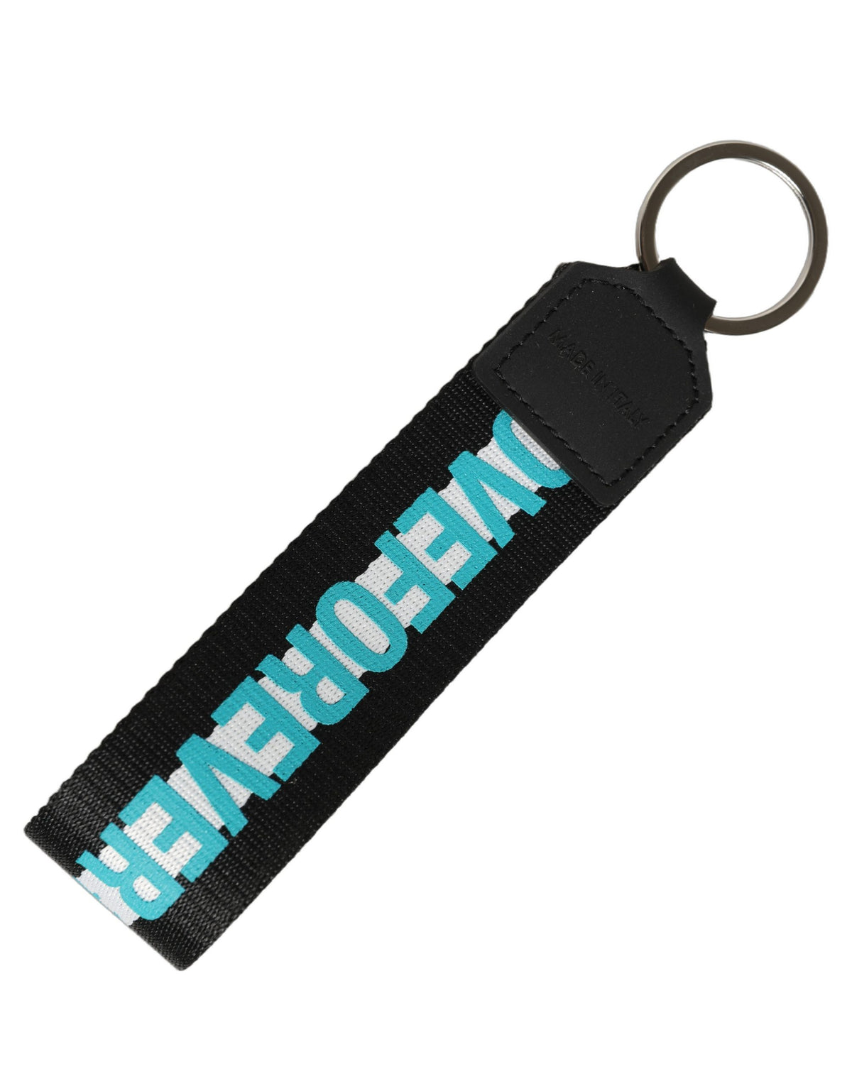 Dolce & Gabbana Multicolor Logo Brass Holder Keychain Keyring