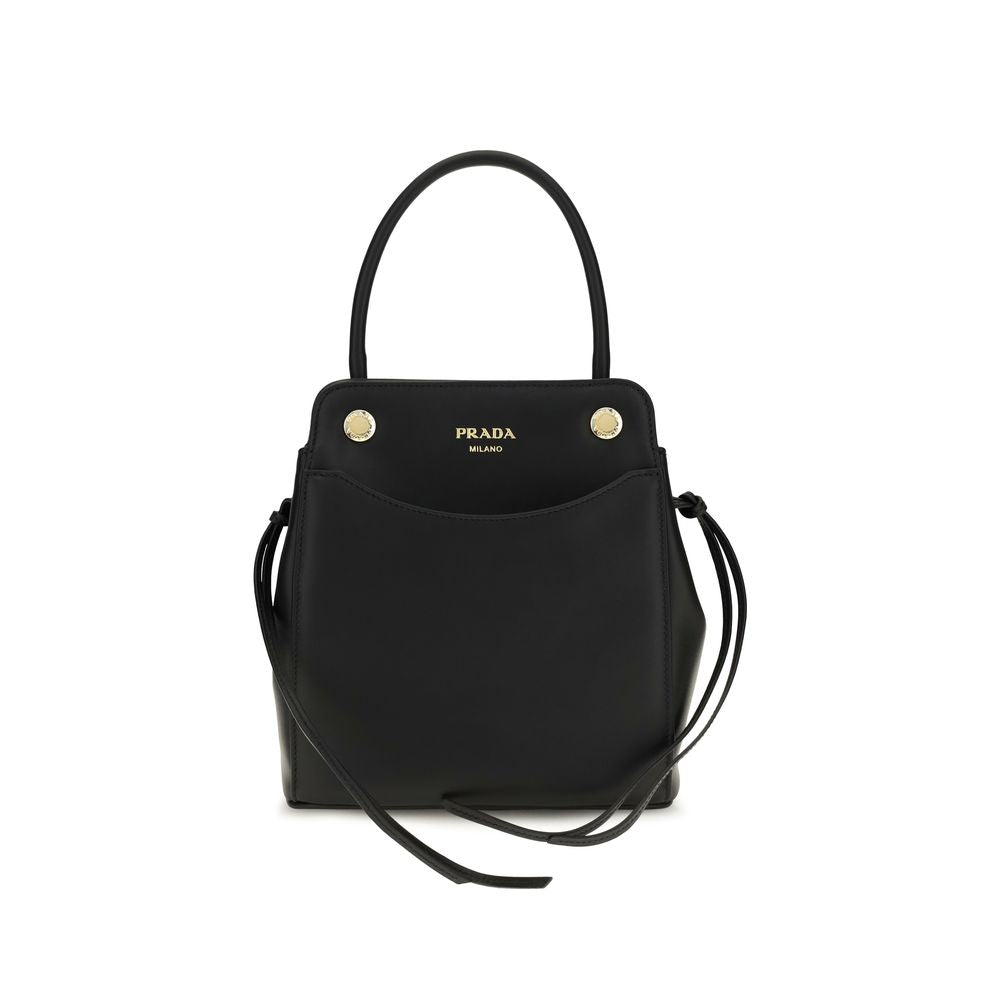 Prada Black Leather Shoulder Bag