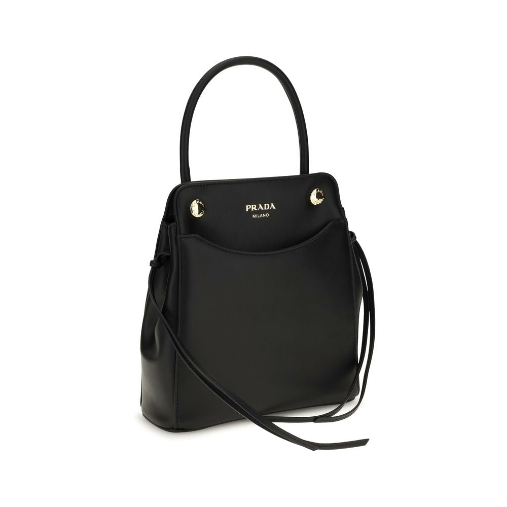 Prada Black Leather Shoulder Bag