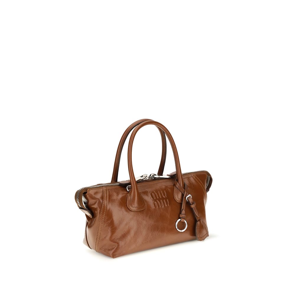 Miu Miu Brown Leather Handbag