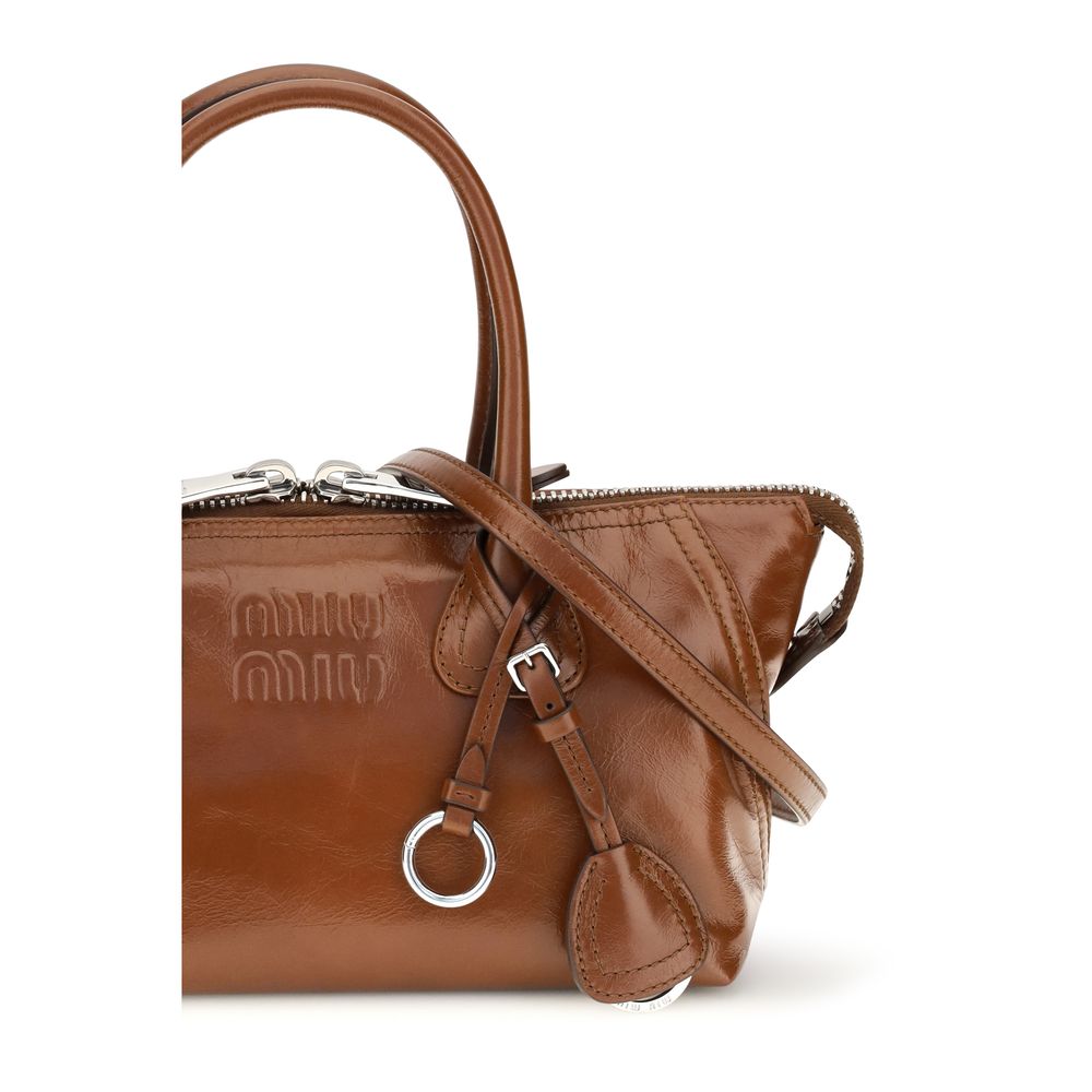 Miu Miu Brown Leather Handbag